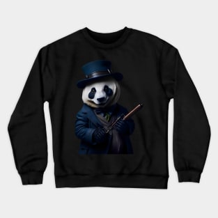 Panda bear in Style Crewneck Sweatshirt